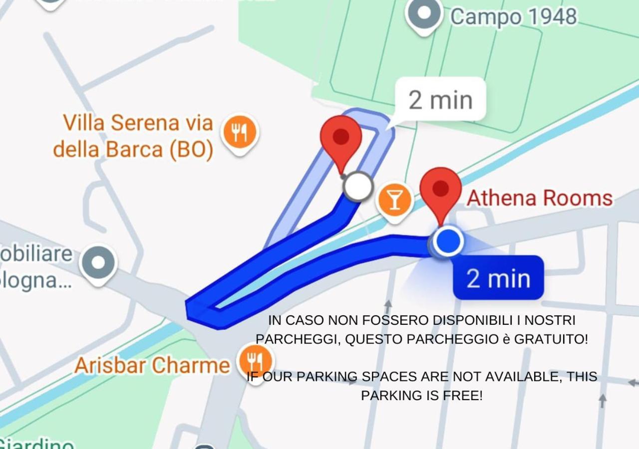 Athena - Parcheggio Privato * Bolonia
